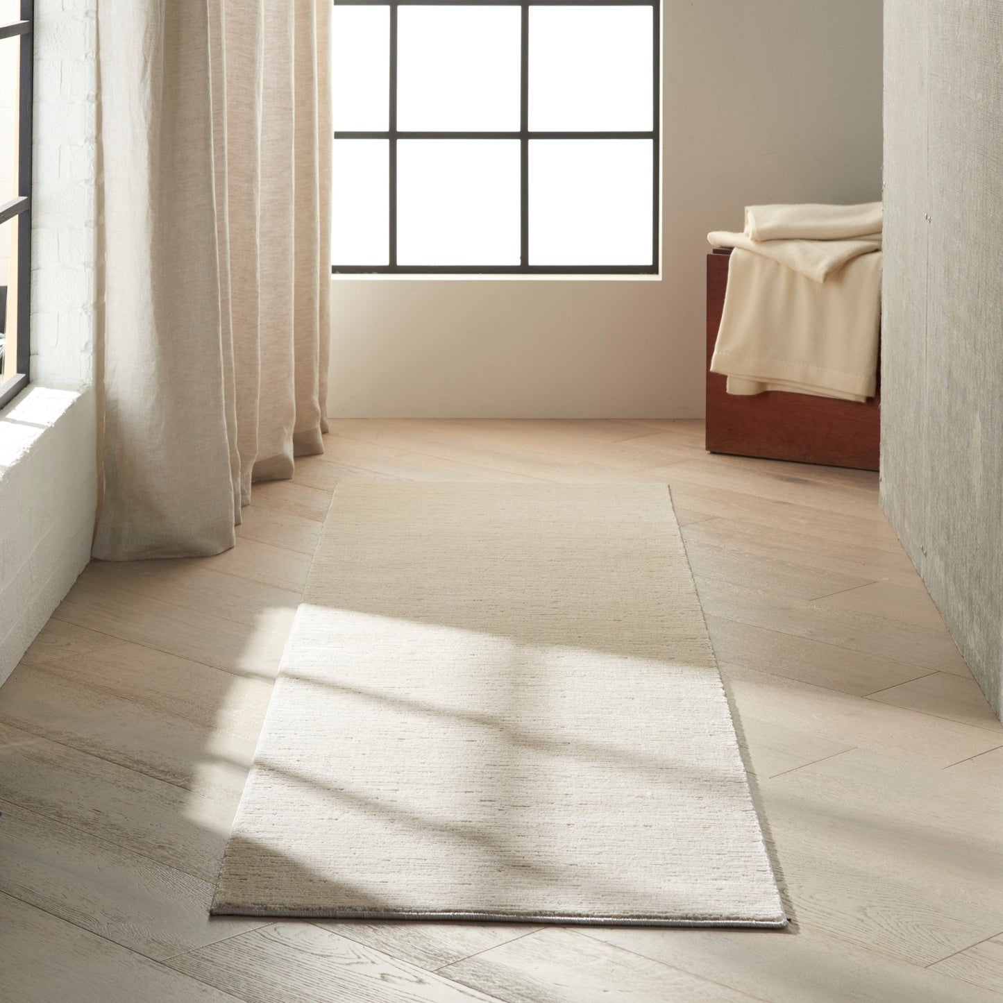 Calvin Klein Jackson CK781 Ivory Grey Contemporary Machinemade Rug - Rugs - Calvin Klein - Atlanta Designer Rugs