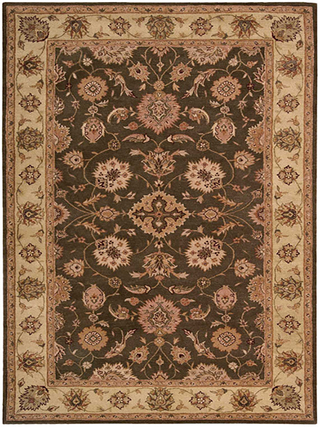 Nourison Home Heritage Hall HE18 Sable Traditional Tufted Rug