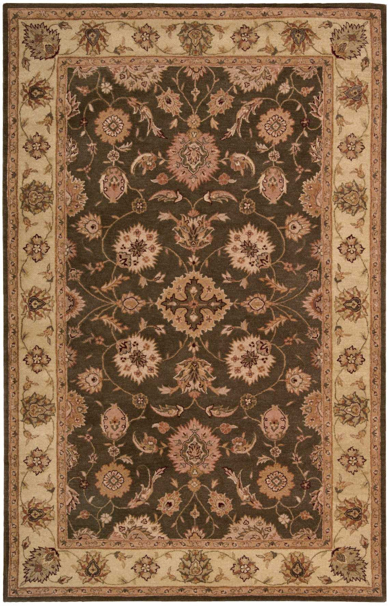 Nourison Home Heritage Hall HE18 Sable Traditional Tufted Rug