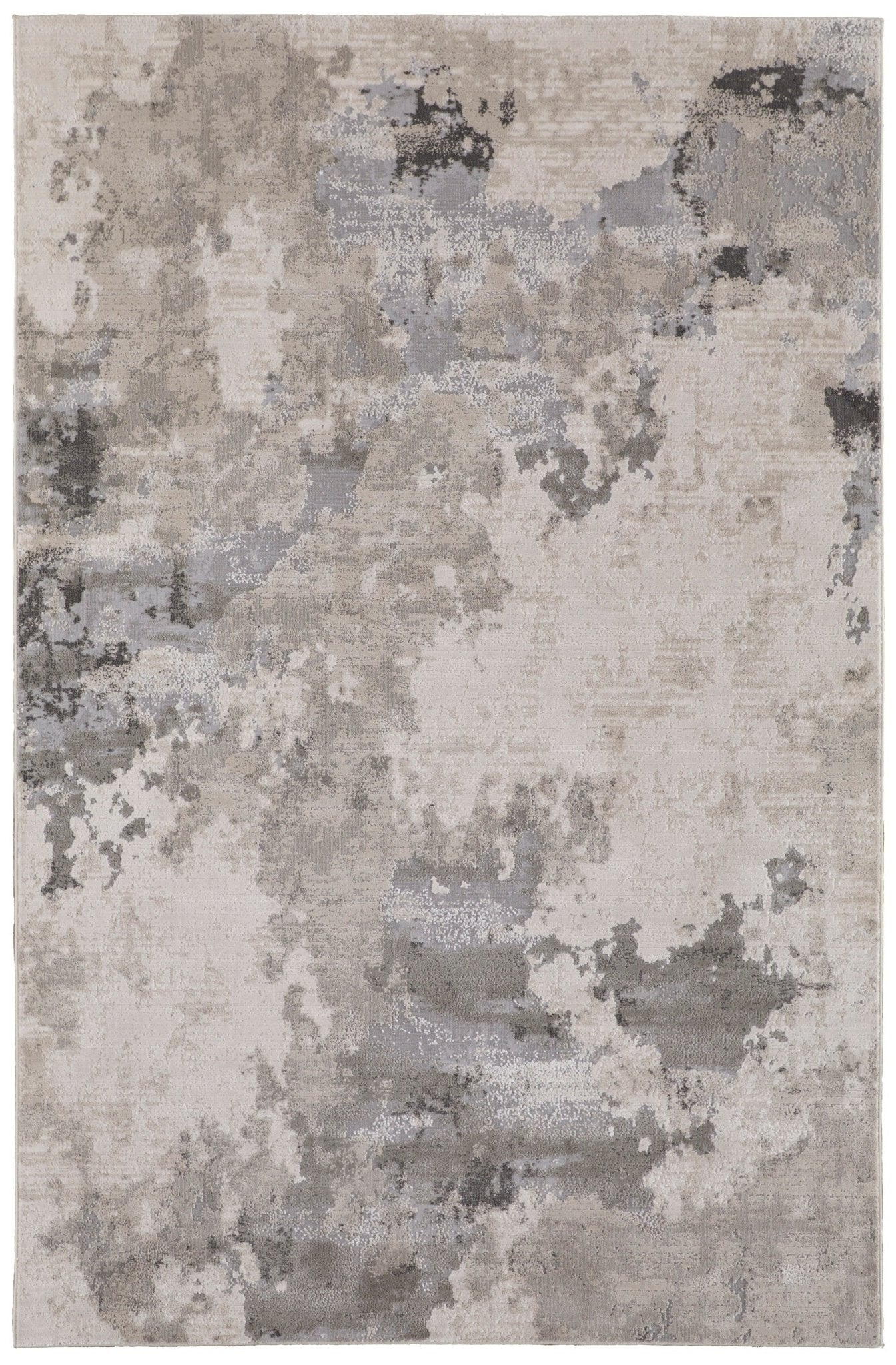 Feizy Prasad 3970F Gray Modern/Casual Rug - Rugs - Feizy - Atlanta Designer Rugs