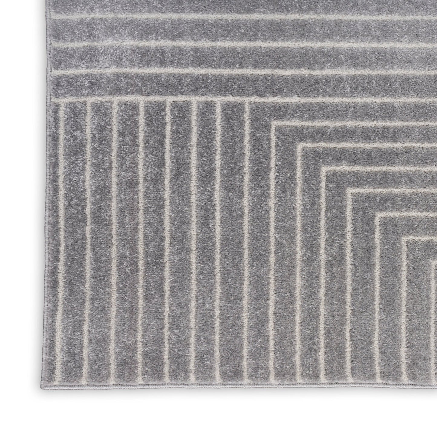 Calvin Klein Ck023 Balance BLN01 Grey Ivory Contemporary Machinemade Rug - Rugs - Calvin Klein - Atlanta Designer Rugs