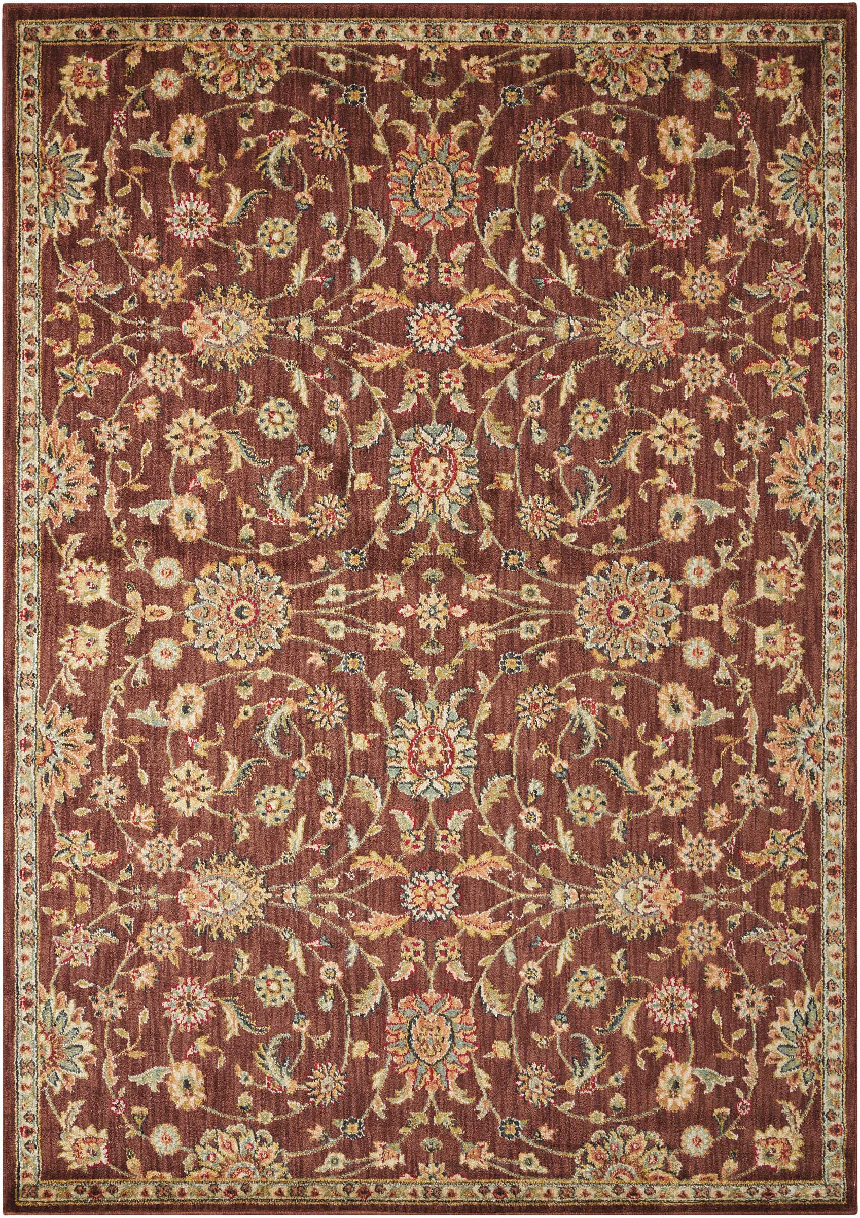 Nourison Home Ancient Times  Brown  Traditional