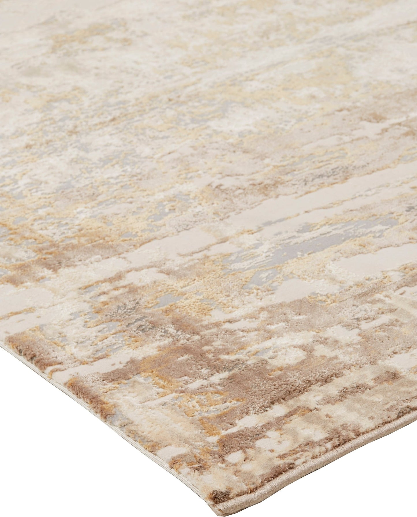 Feizy Parker 3709F Gray Beige Transitional/Casual Machine Woven Rug - Rugs - Feizy - Atlanta Designer Rugs