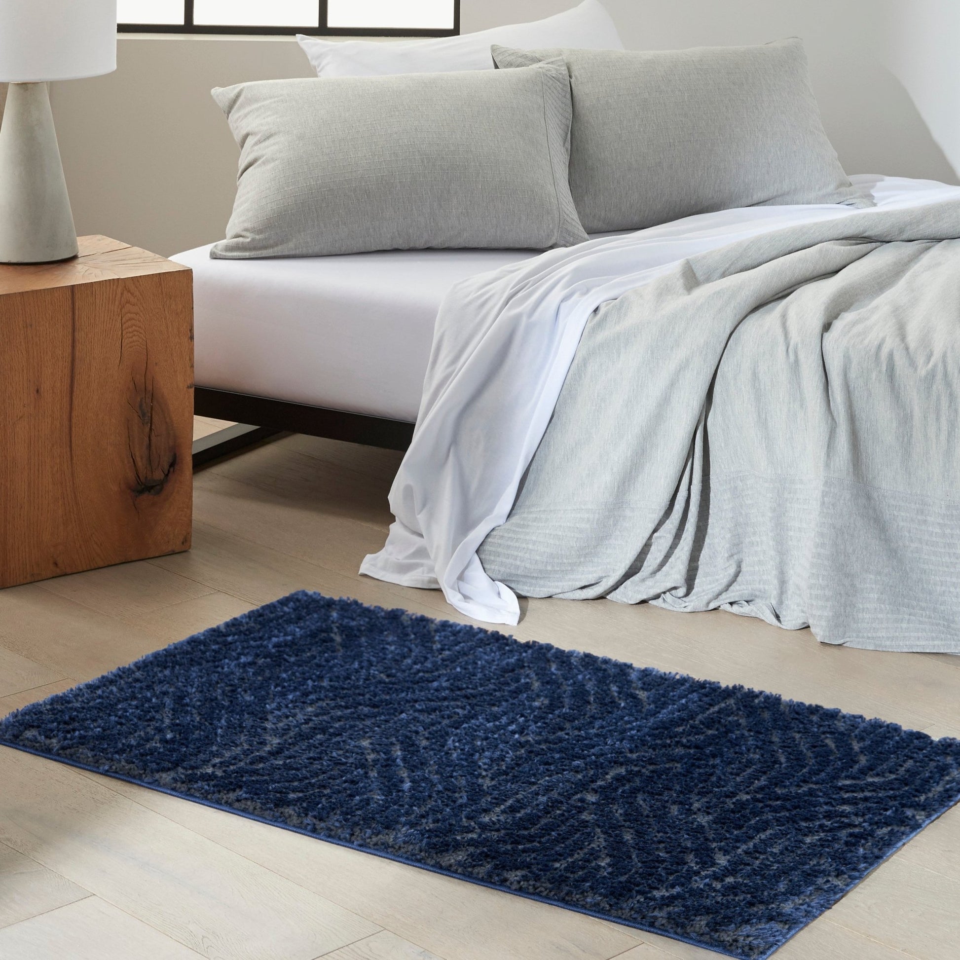 Calvin Klein Surfaces SFC01 Navy Contemporary Machinemade Rug - Rugs - Calvin Klein - Atlanta Designer Rugs