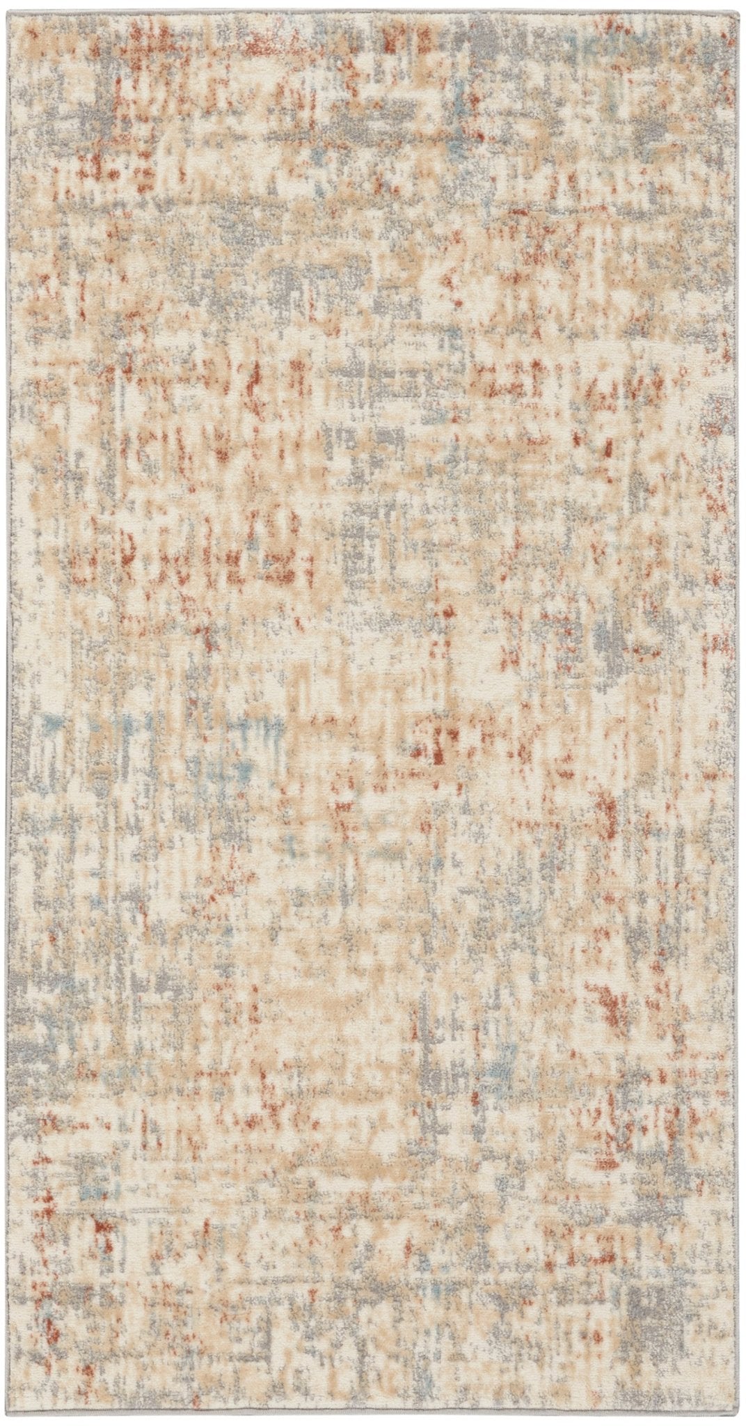 Calvin Klein Ck005 Enchanting ECH06 Ivory Grey Contemporary Machinemade Rug - Rugs - Calvin Klein - Atlanta Designer Rugs