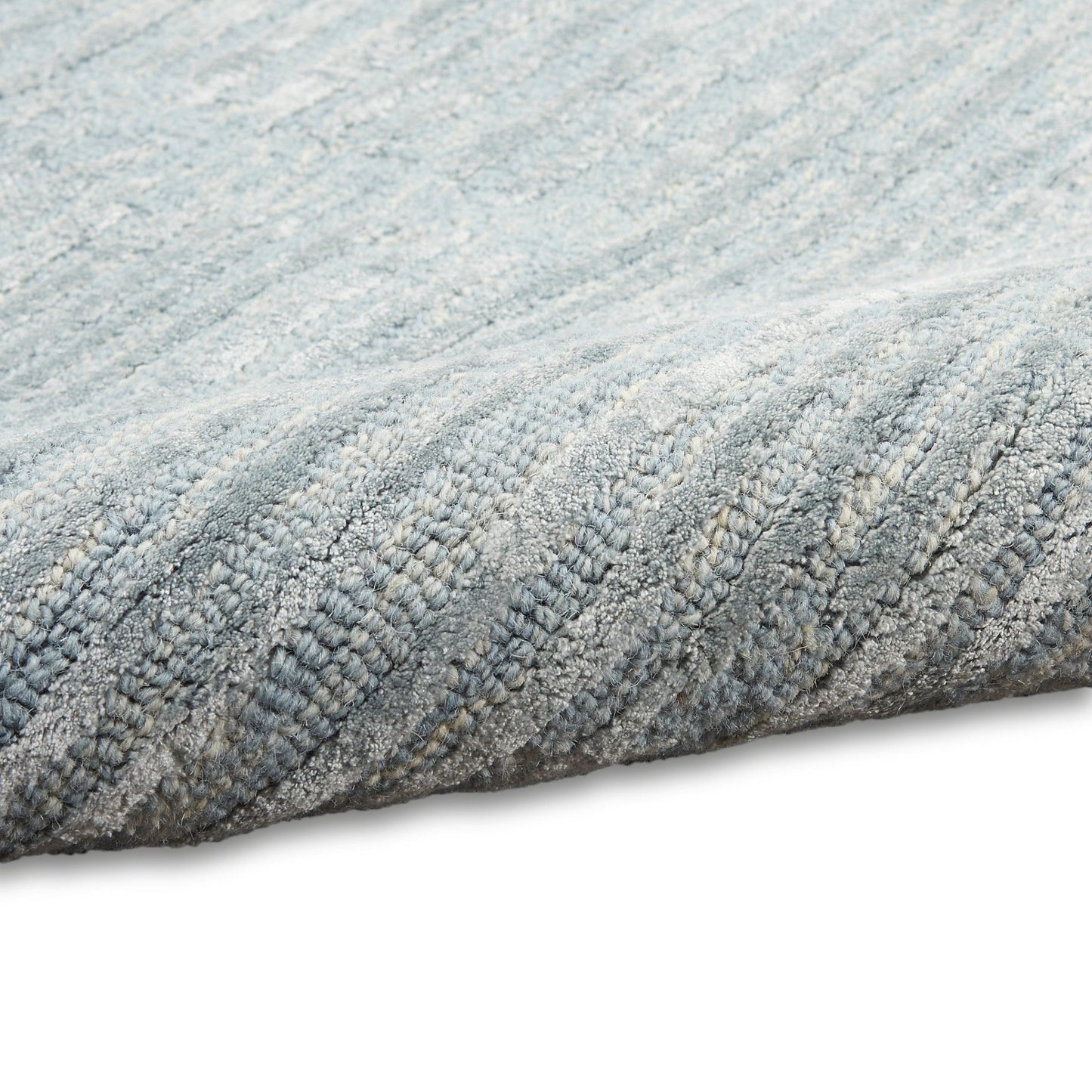 Calvin Klein Ck010 Linear LNR01 Light Blue Contemporary Tufted Rug - Rugs - Calvin Klein - Atlanta Designer Rugs