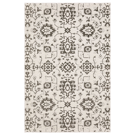 Oriental Weavers Intrigue INT08 Ivory Traditional Power-Loomed Rug