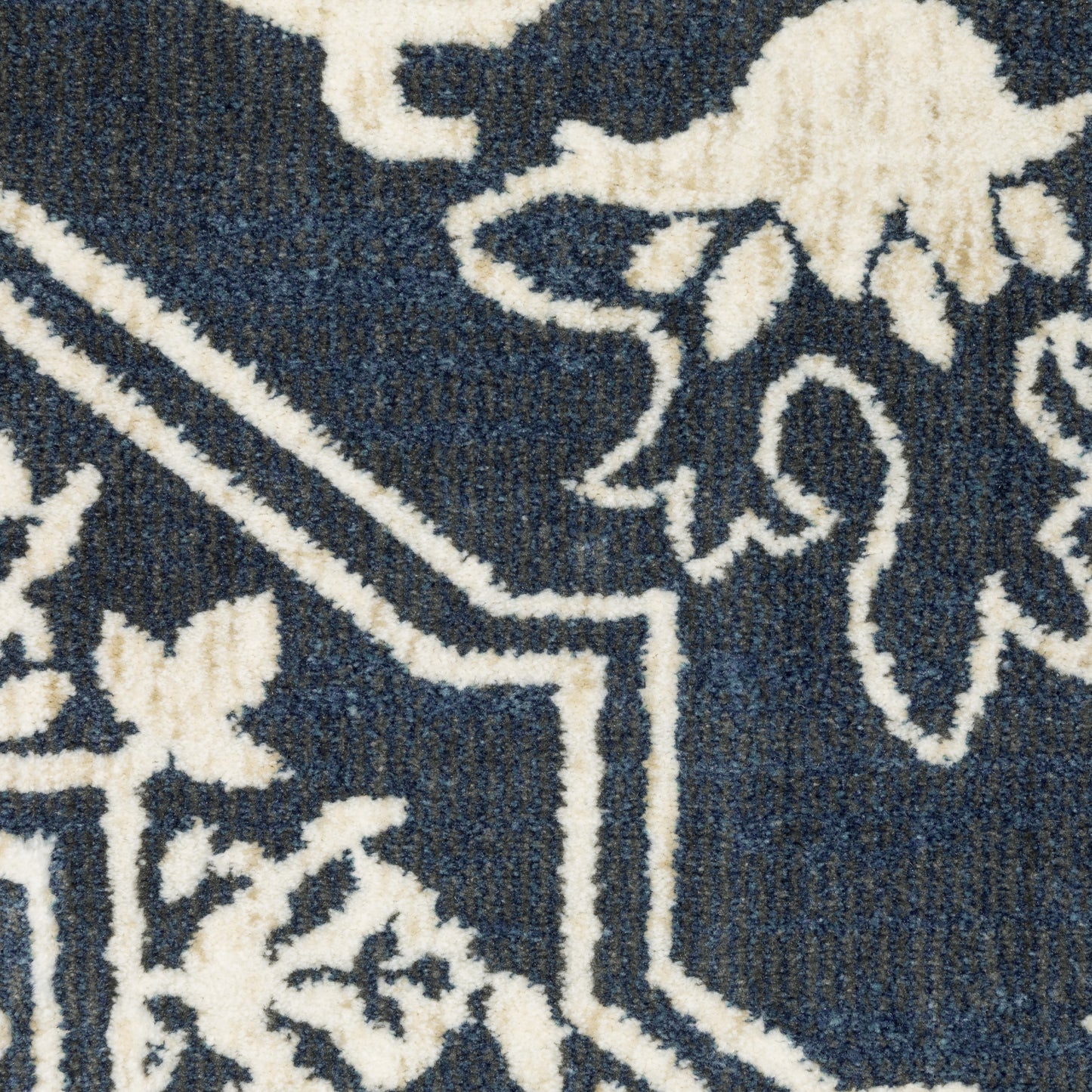 Oriental Weavers Intrigue INT10 Blue Traditional Power-Loomed Rug