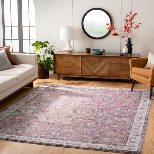 Surya Iris IRS-2305 Burgundy Traditional  Rug