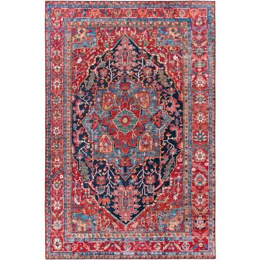 Surya Iris IRS-2316 Dark Blue Traditional  Rug