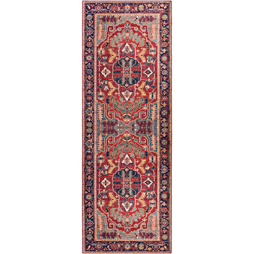 Surya Iris IRS-2317 Dark Blue Traditional  Rug