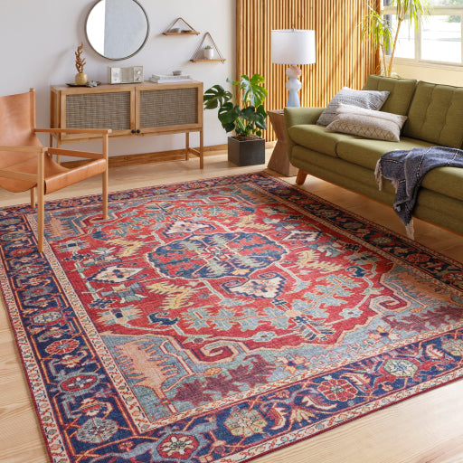 Surya Iris IRS-2317 Dark Blue Traditional  Rug