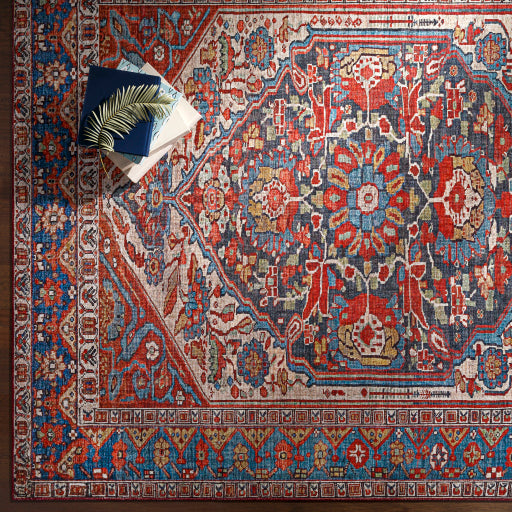 Surya Iris IRS-2342 Red Traditional  Rug