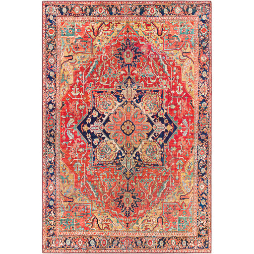 Surya Iris IRS-2343 Dark Blue Traditional  Rug