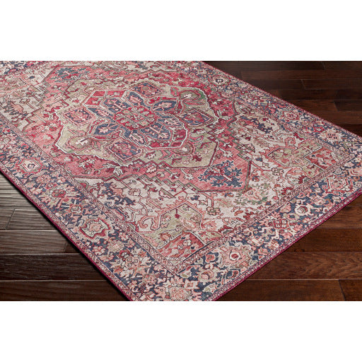 Surya Iris IRS-2357 Dark Red Traditional  Rug