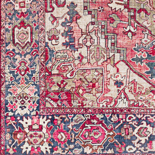 Surya Iris IRS-2357 Dark Red Traditional  Rug