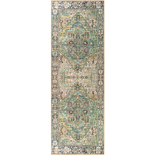 Surya Iris IRS-2361 Medium Green Traditional  Rug