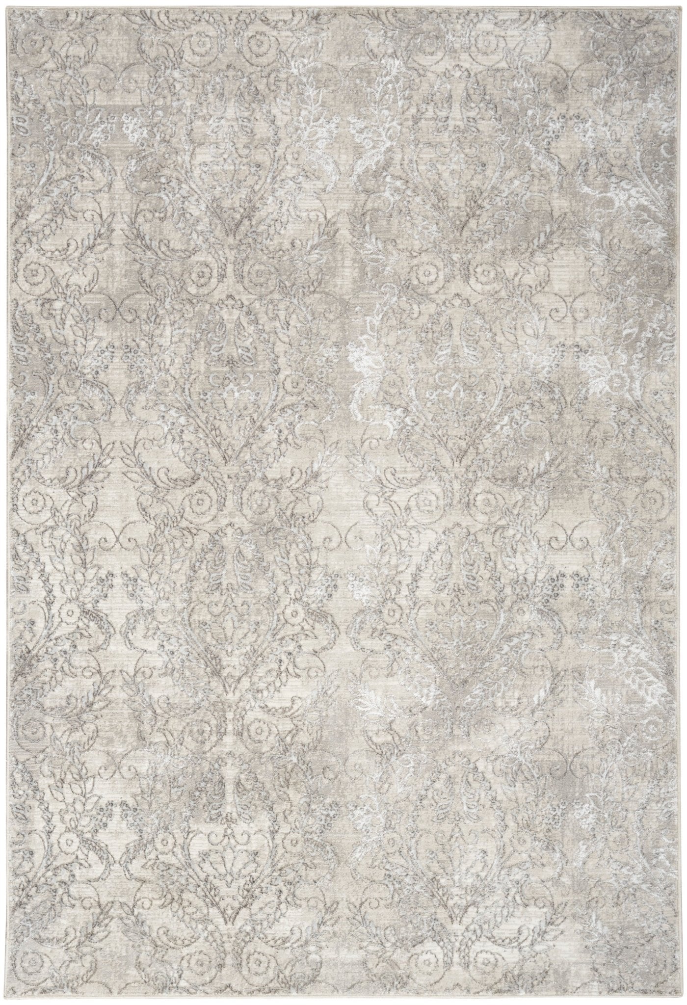 Inspire Me! Home Décor Iliana ILI01 Light Grey Contemporary Machinemade Rug - Rugs - Inspire Me! Home Décor - Atlanta Designer Rugs