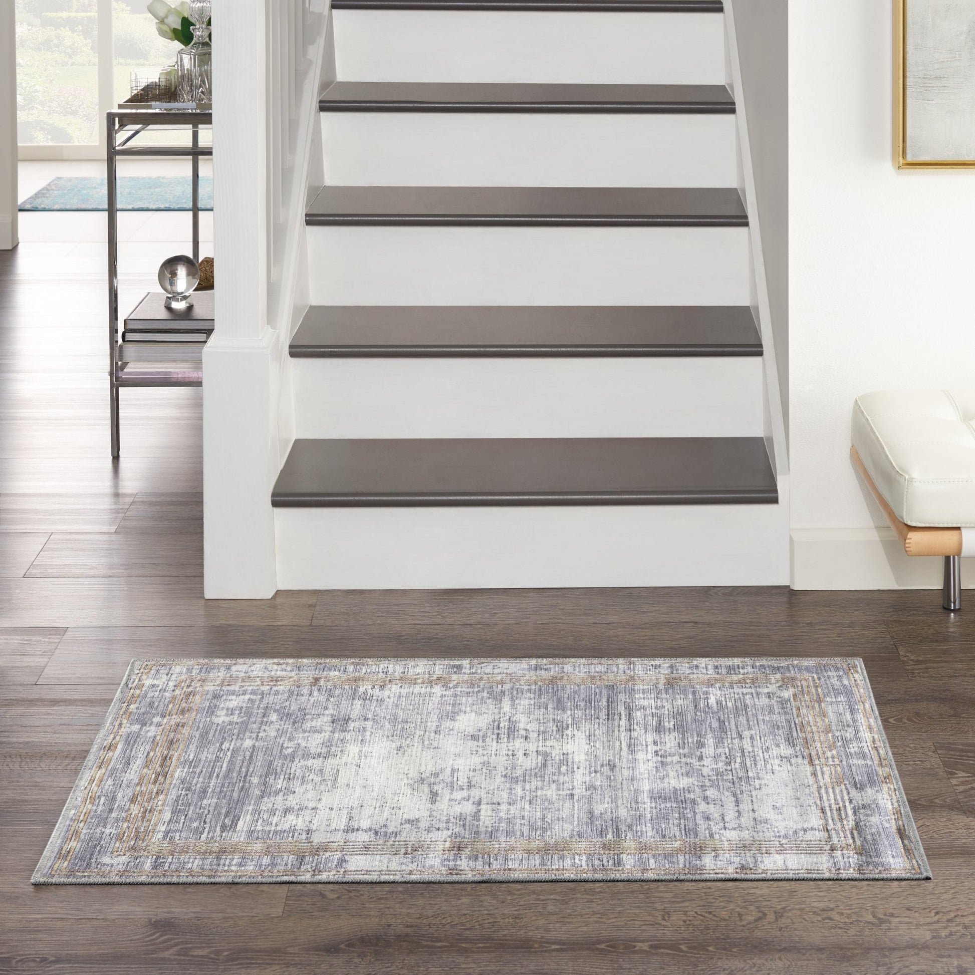 Inspire Me! Home Décor Daydream DDR03 Silver Contemporary Machinemade Rug - Rugs - Inspire Me! Home Décor - Atlanta Designer Rugs