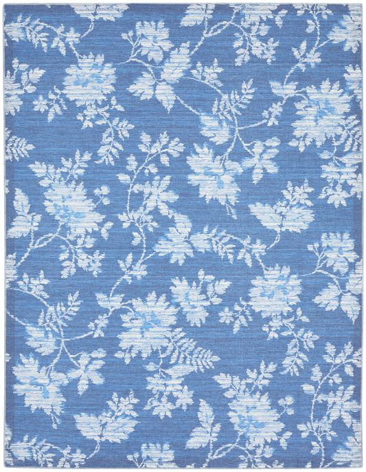 Waverly Washables Collection  Blue  Contemporary