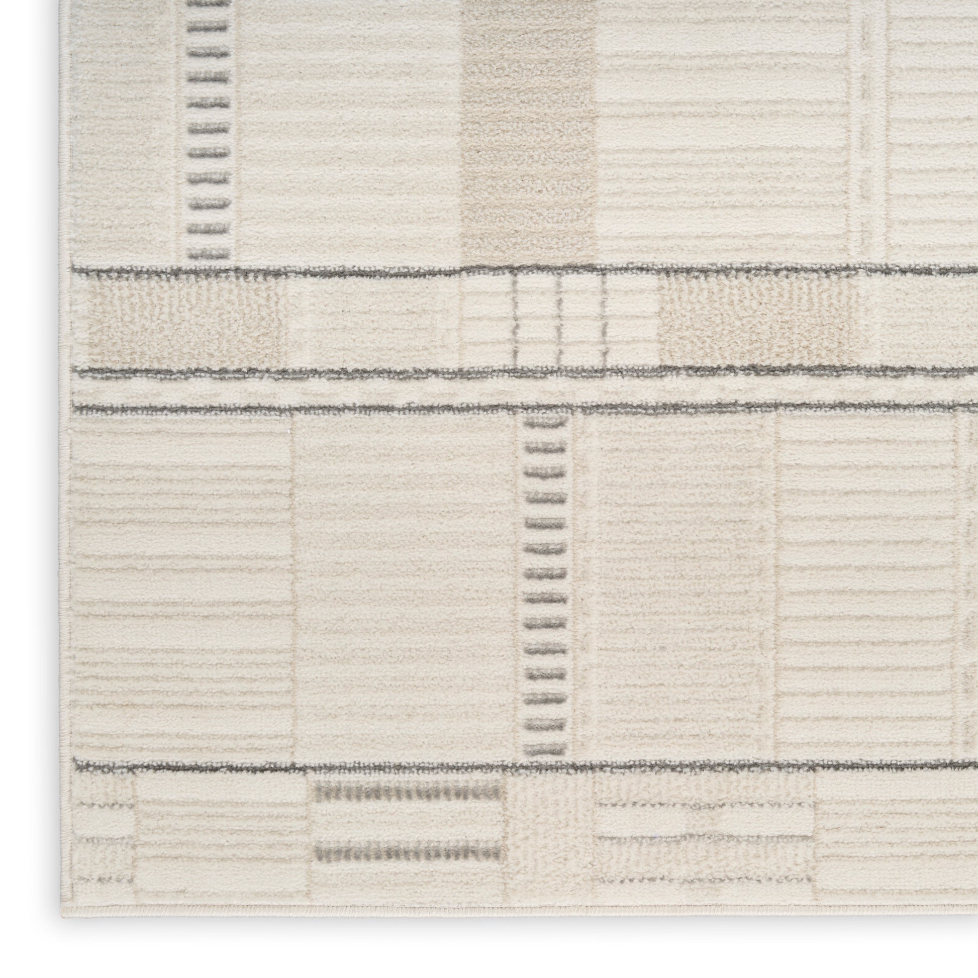 Nourison Home Nordic  Ivory Grey  Contemporary