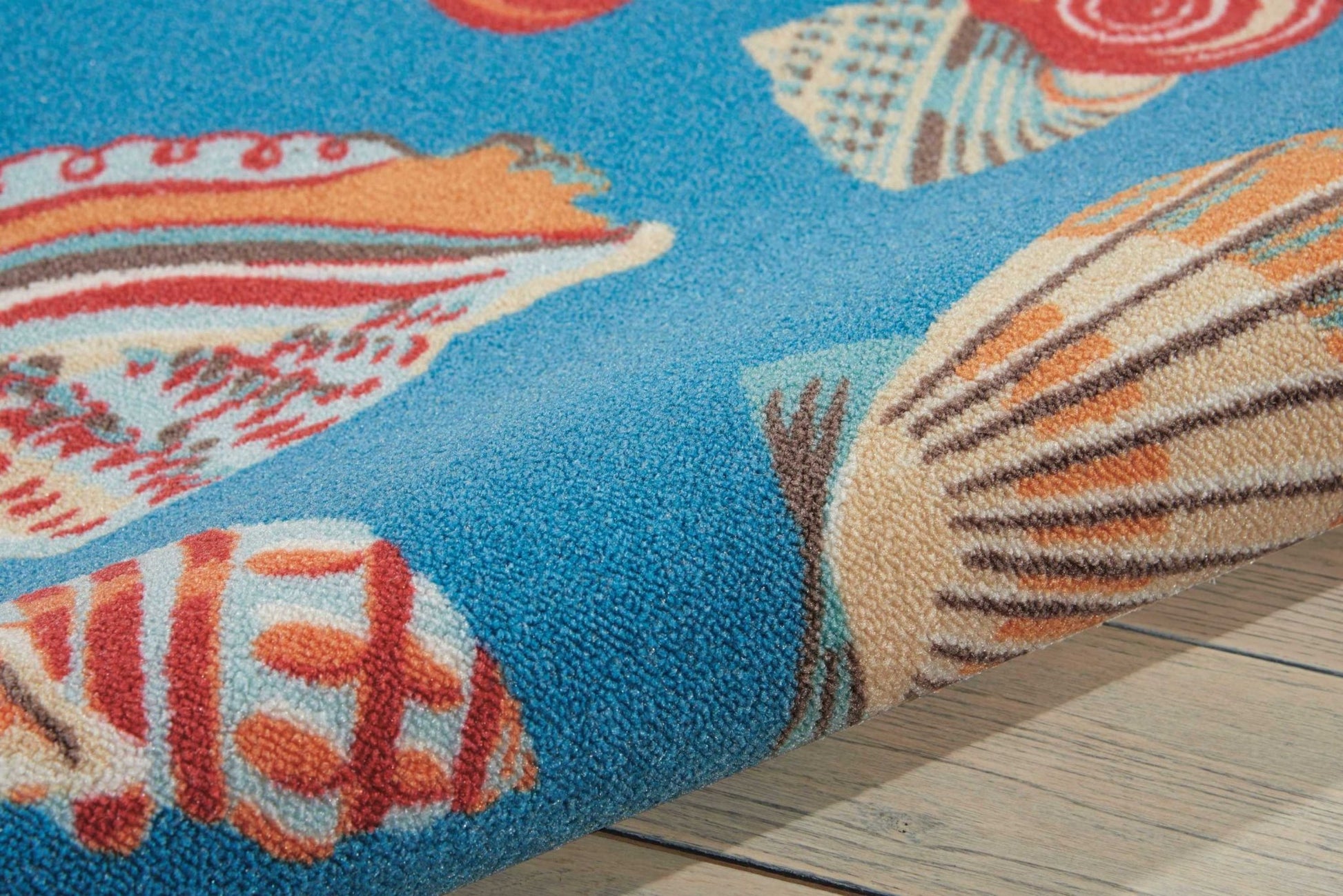 Waverly Sun N Shade SND22 Azure Contemporary Machinemade Rug - Rugs - Waverly - Atlanta Designer Rugs