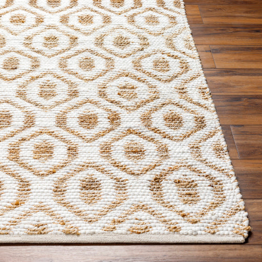 Surya Jean JEA-2305 White Modern  Rug