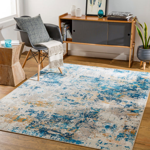 Surya Jefferson JFS-2302 Blue Modern  Rug