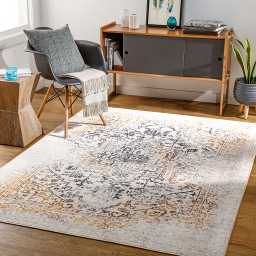 Surya Jefferson JFS-2304 Ink Blue Traditional  Rug