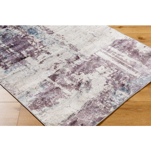 Surya Jefferson JFS-2305 Dark Purple Modern  Rug