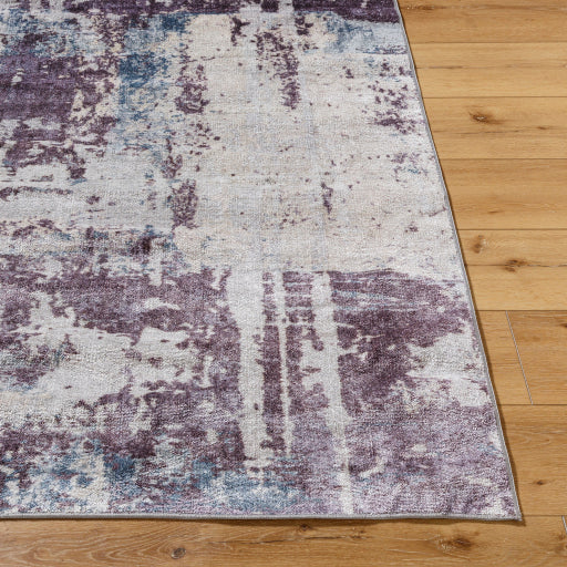 Surya Jefferson JFS-2305 Dark Purple Modern  Rug