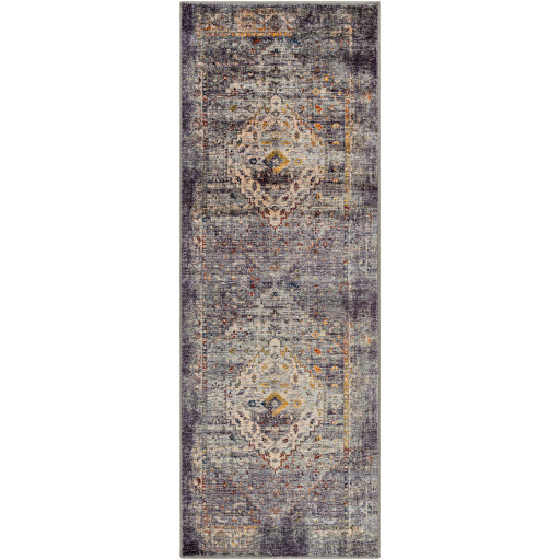 Surya Jefferson JFS-2307 Dark Purple Traditional  Rug