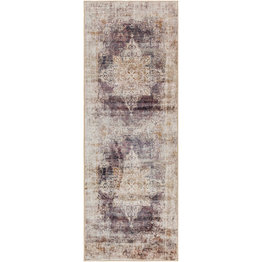 Surya Jefferson JFS-2312 Dark Purple Traditional  Rug