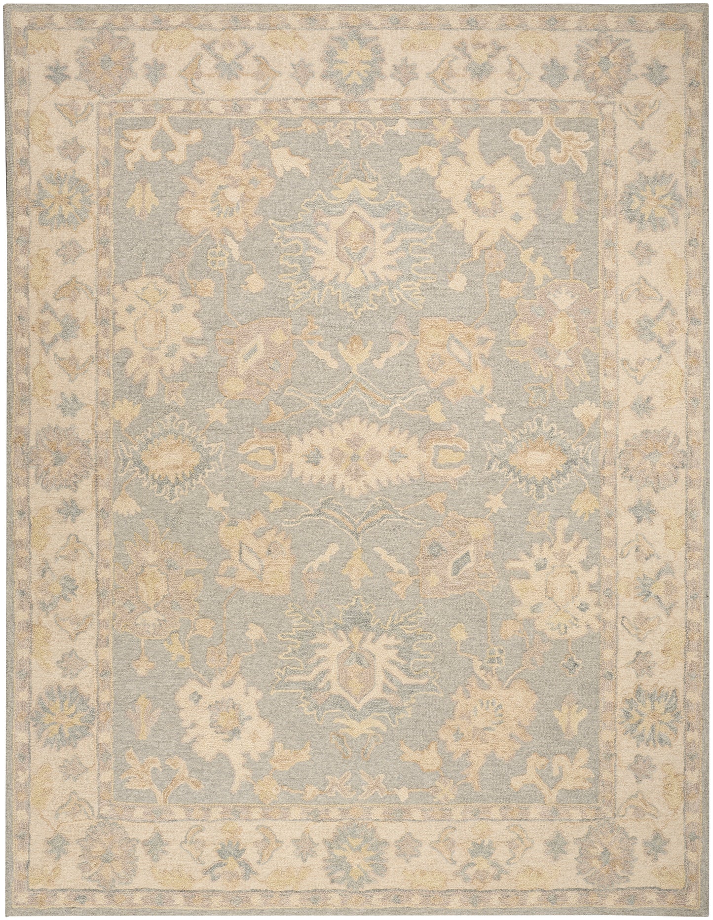 Nourison Home Maison  Blue Ivory  Traditional