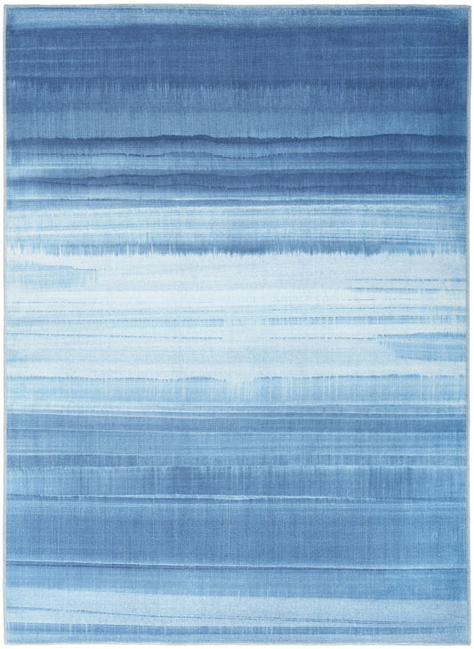 Calvin Klein Launder LDR01 Aqua Contemporary Machinemade Rug - Rugs - Calvin Klein - Atlanta Designer Rugs