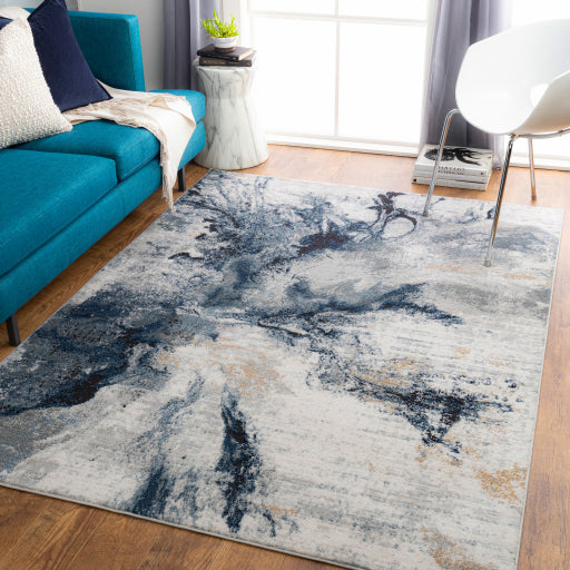 Surya Jolie JLO-2320 Dark Blue Modern  Rug