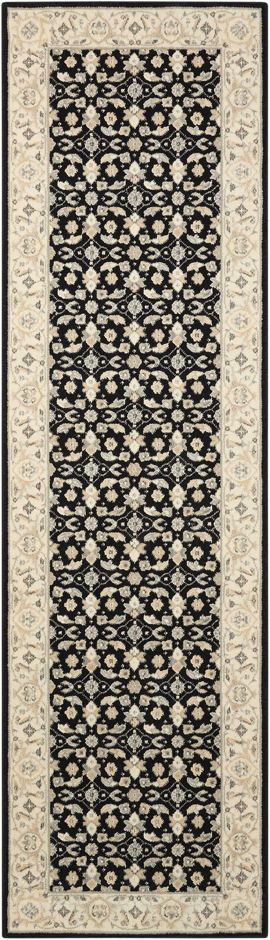 Nourison Home Persian Empire  Black  Traditional