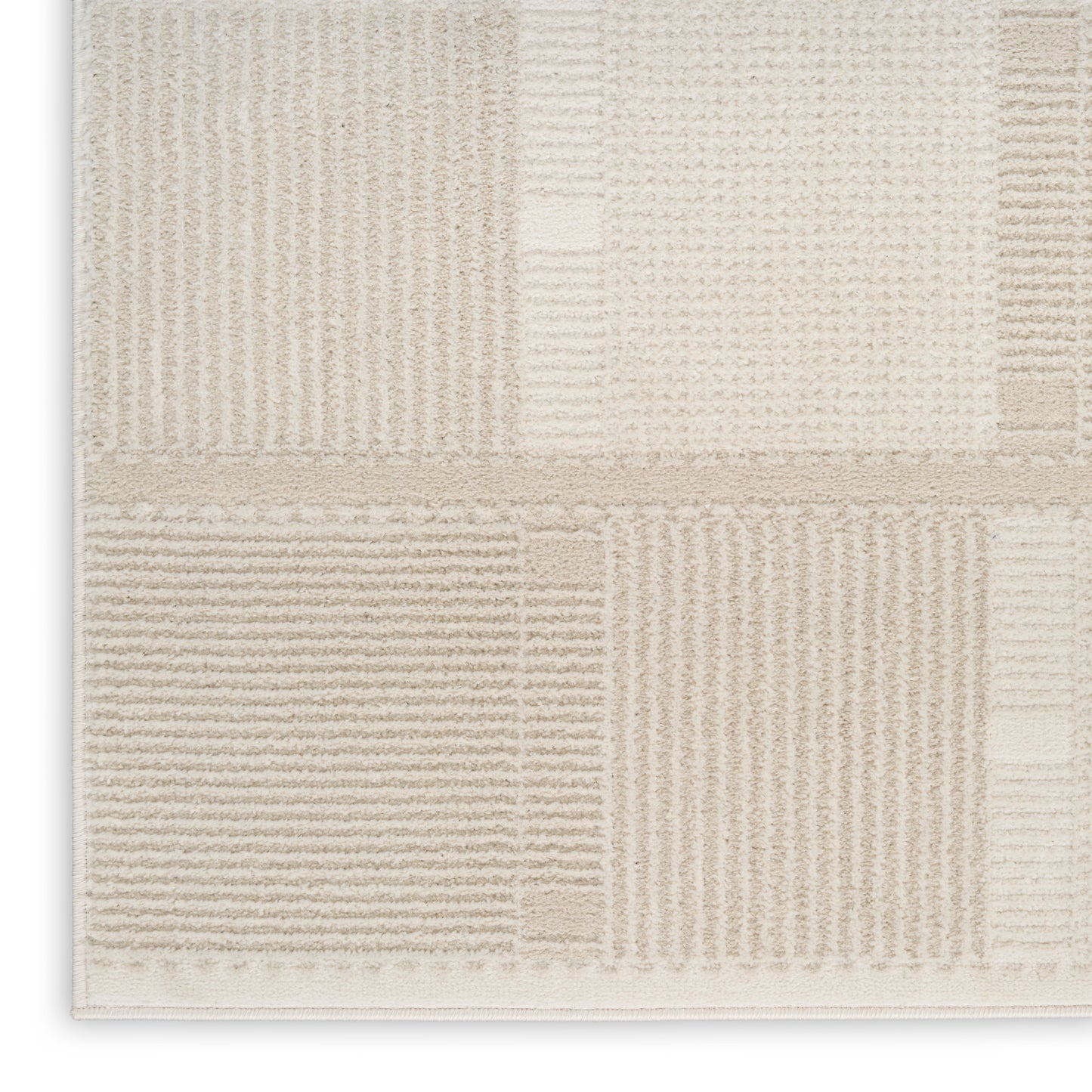 Nourison Home Nordic  Ivory Beige  Contemporary