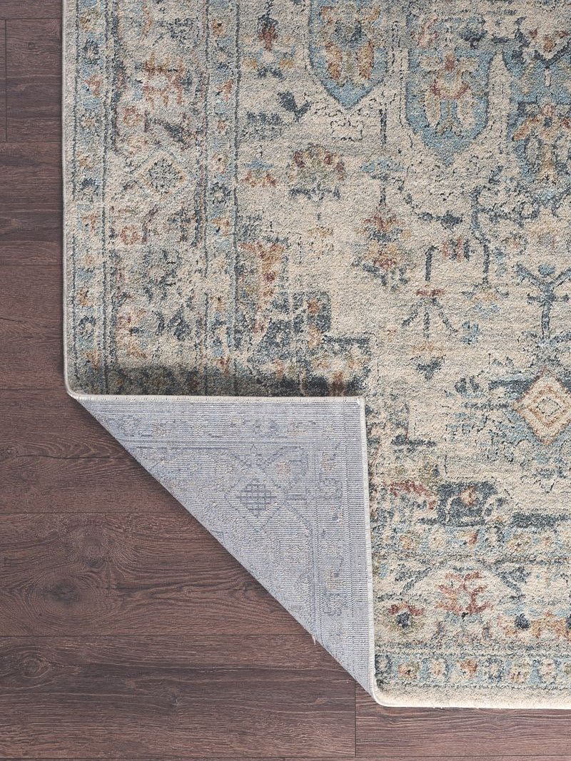 KAS Solana 4604 Ivory Transitional Machine Woven Rug - Rugs - KAS - Atlanta Designer Rugs