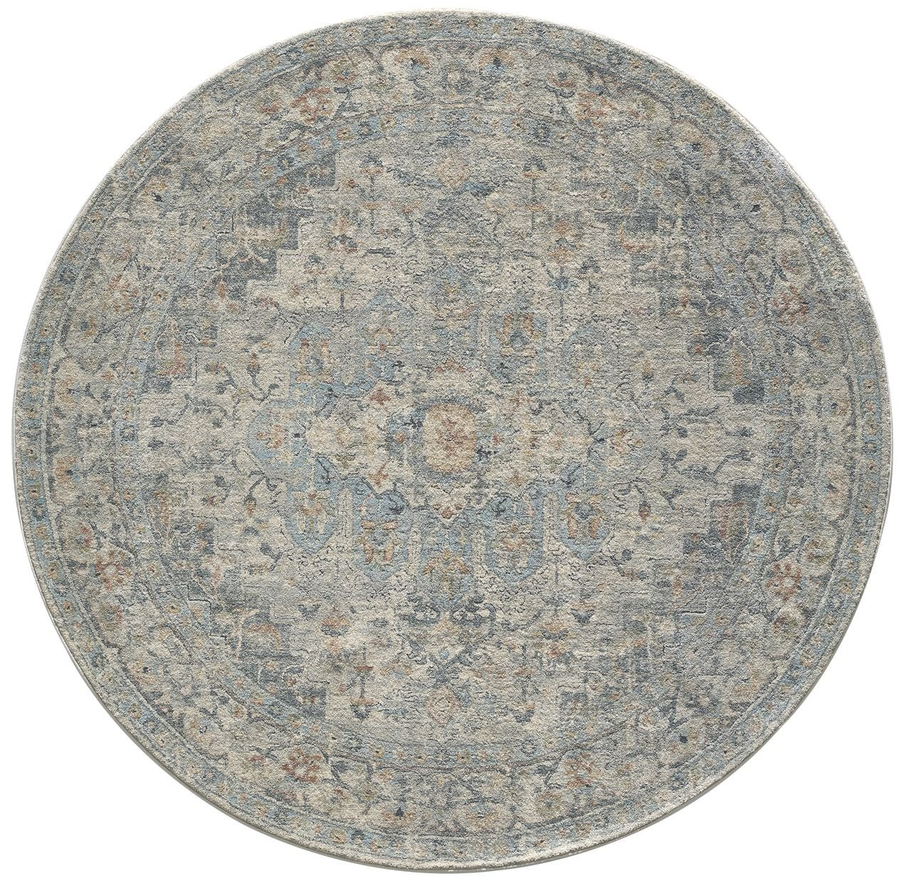 KAS Solana 4604 Ivory Transitional Machine Woven Rug - Rugs - KAS - Atlanta Designer Rugs