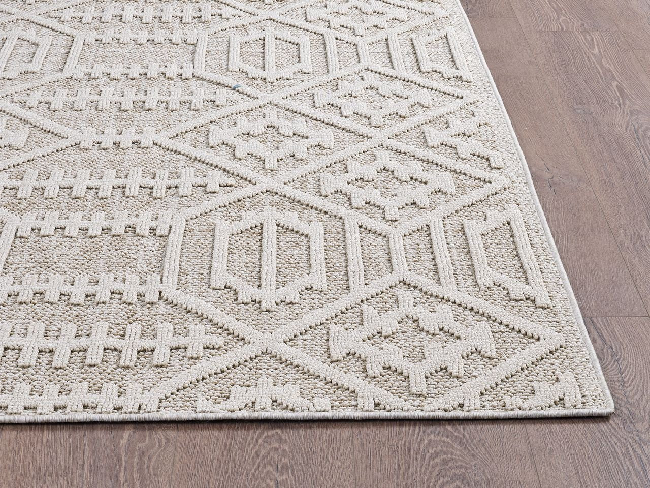 KAS Terra 6772 Taupe Indoor/Outdoor Rug - Rugs - KAS - Atlanta Designer Rugs