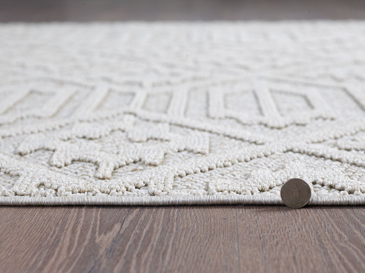 KAS Terra 6772 Taupe Indoor/Outdoor Rug - Rugs - KAS - Atlanta Designer Rugs