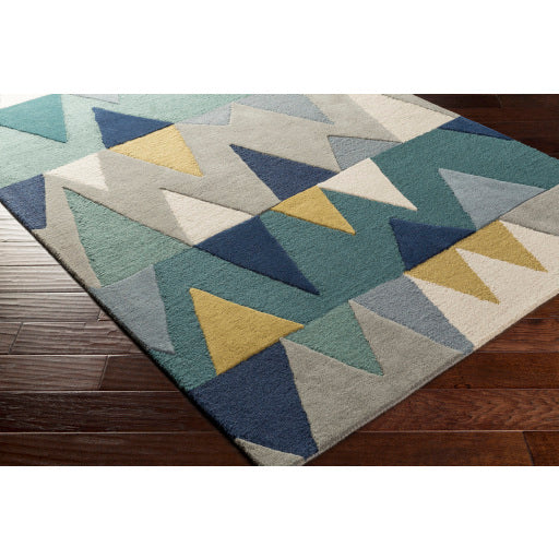 Surya Kennedy KDY-3012 Blue Modern  Rug