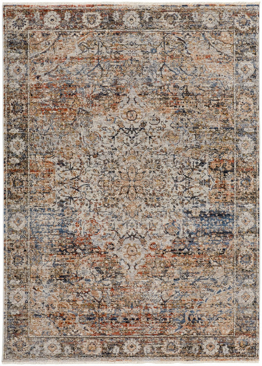 Feizy Kaia 39GMF Multi Transitional/Bohemian & Eclect Machine Woven Rug - Rugs - Feizy - Atlanta Designer Rugs