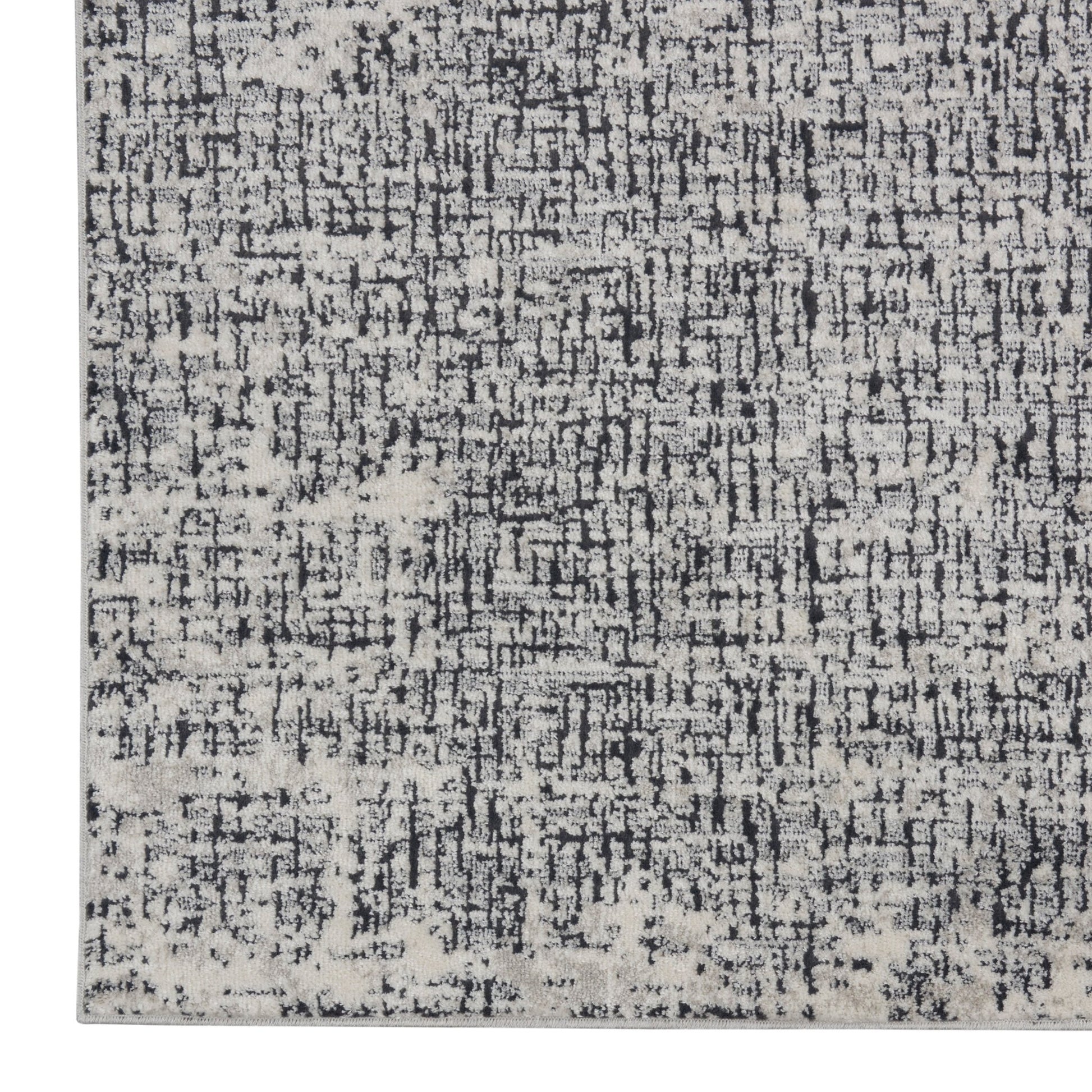 Calvin Klein CK970 Vapor CK971 Ivory Black Contemporary Machinemade Rug - Rugs - Calvin Klein - Atlanta Designer Rugs