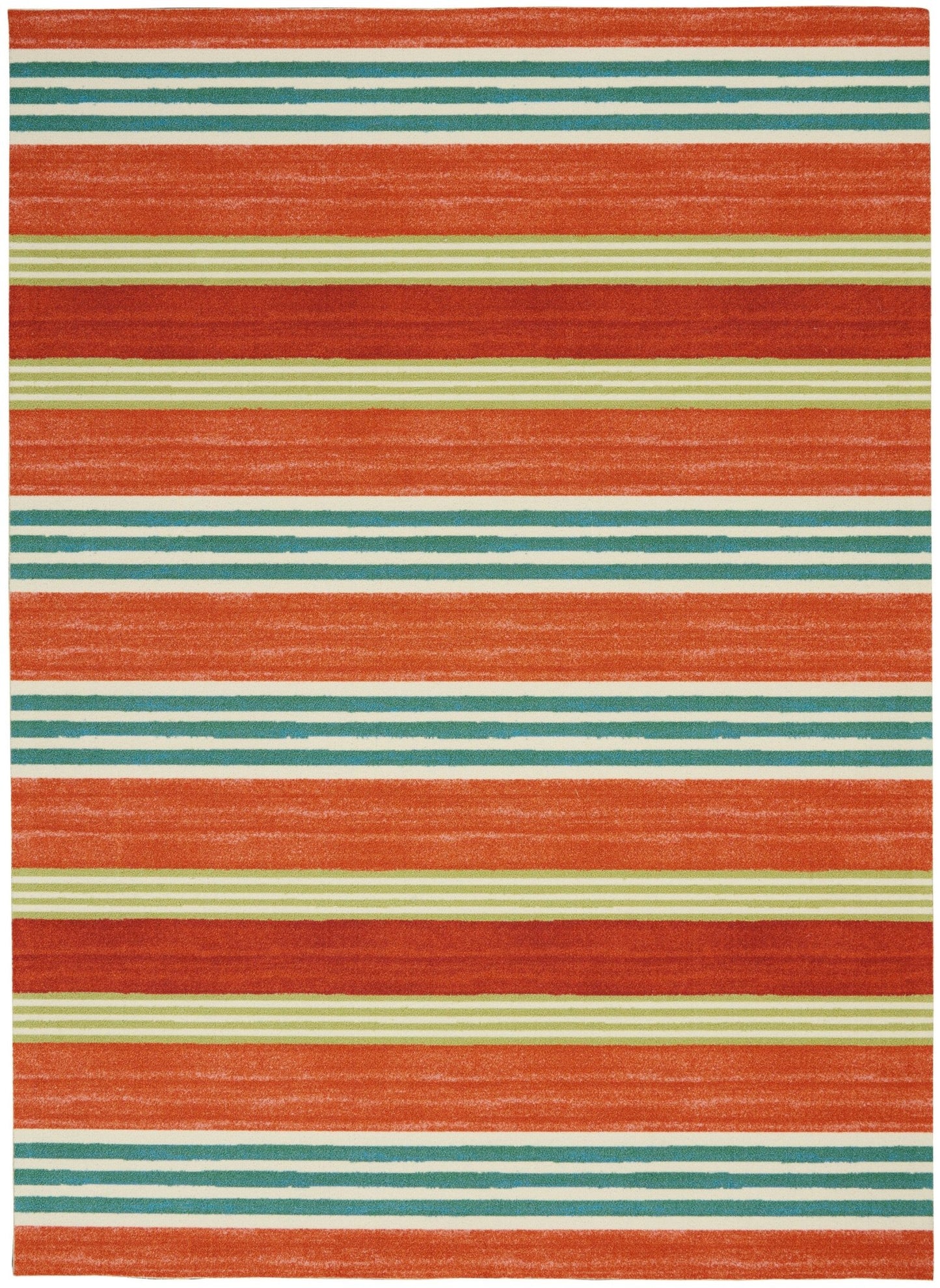 Waverly Sun N Shade SND71 Orange Contemporary Machinemade Rug - Rugs - Waverly - Atlanta Designer Rugs