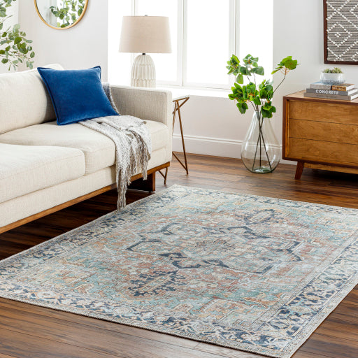 Surya Kemer KMR-2307 Seafoam Traditional  Rug