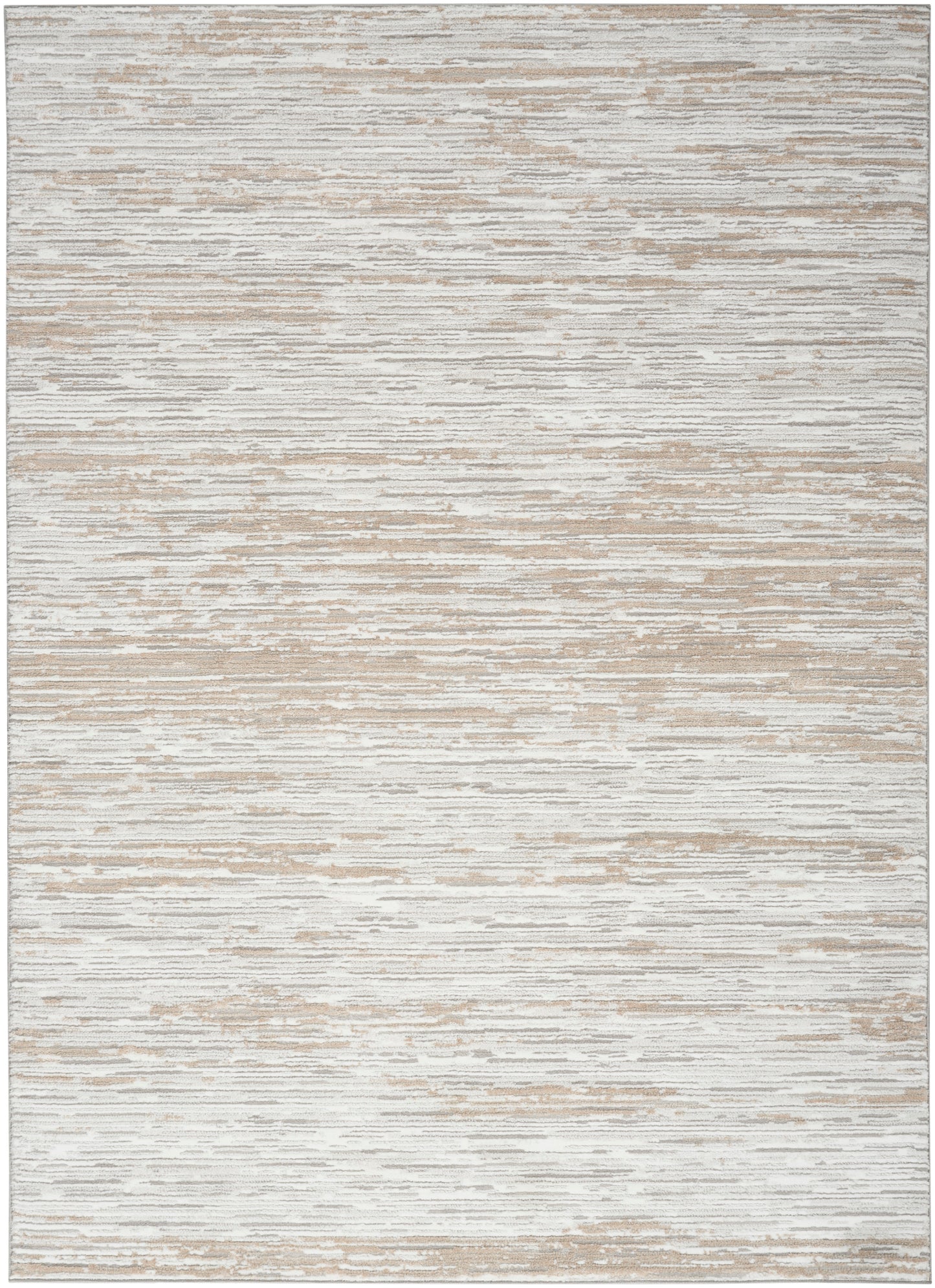 Nourison Home Dew  Silver Beige  Contemporary