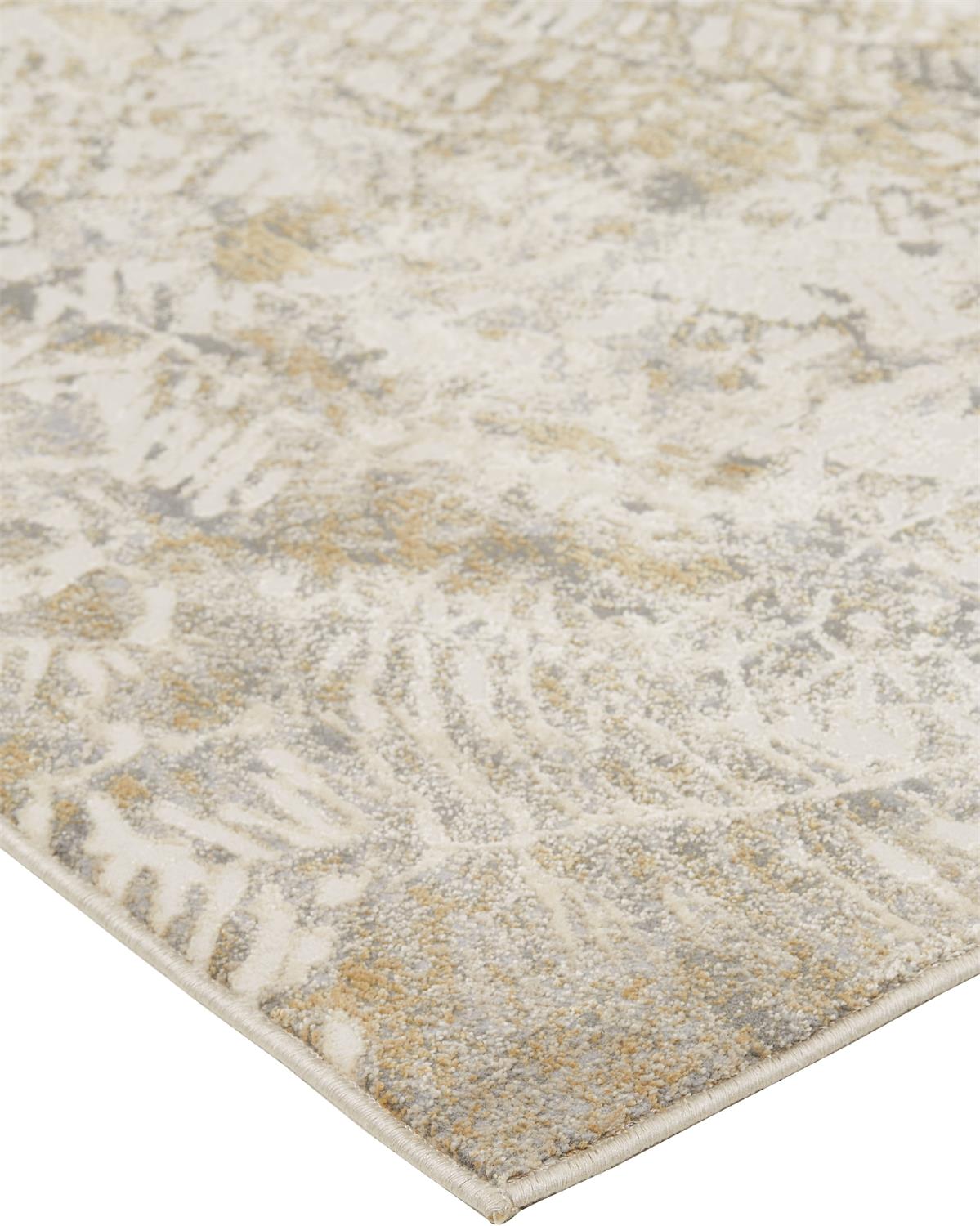 Feizy Parker 3702F Silver Ivory Transitional/Casual Machine Woven Rug - Rugs - Feizy - Atlanta Designer Rugs