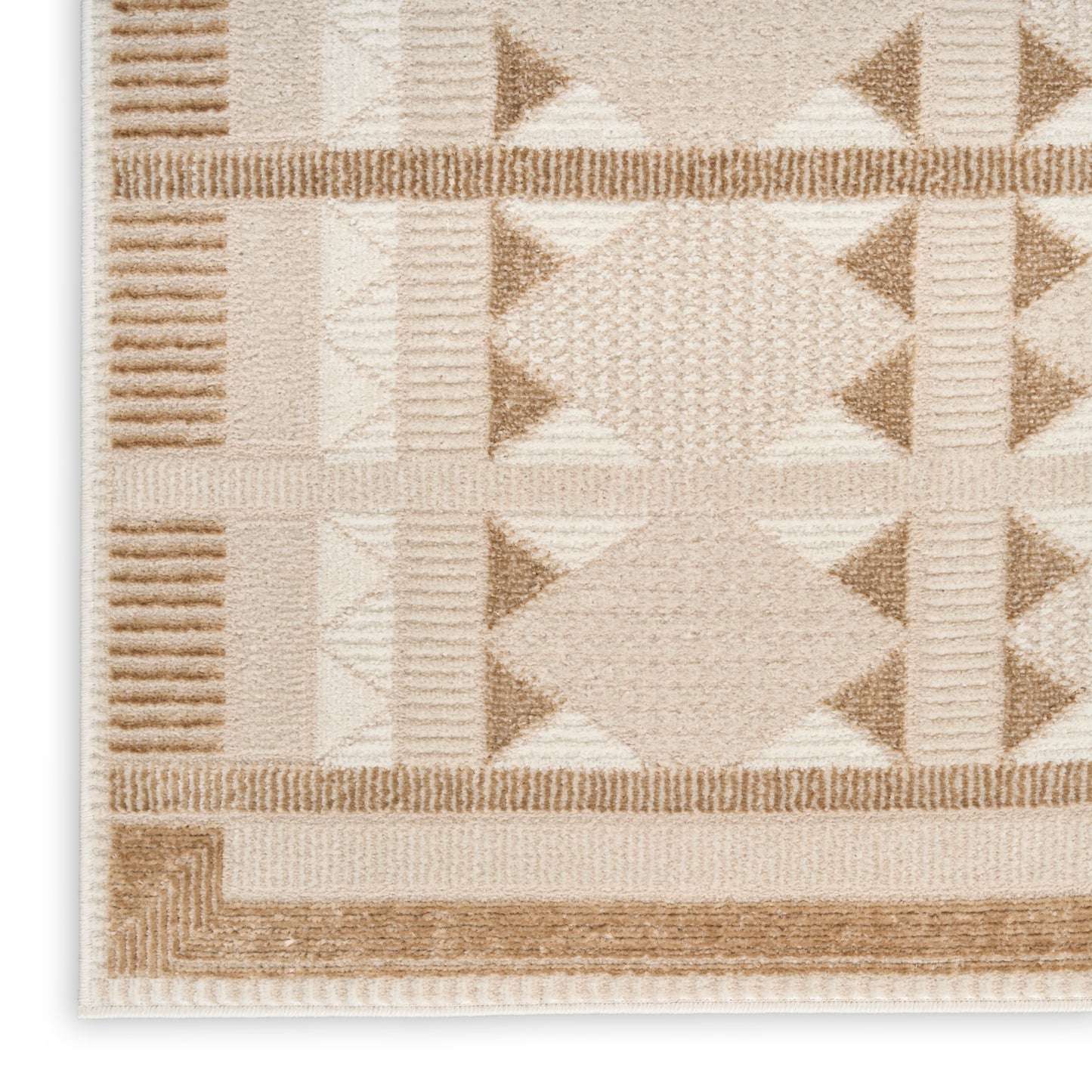 Nourison Home Nordic  Taupe  Contemporary